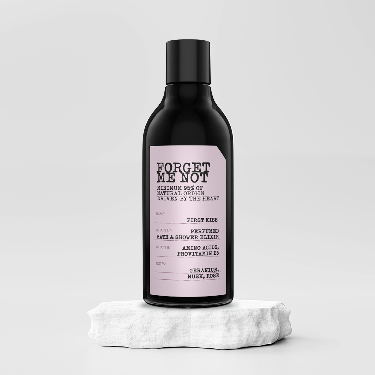 Perfumed bath & shower elixir